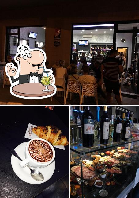 Chri's Caffe si caratterizza per la bevanda e interni