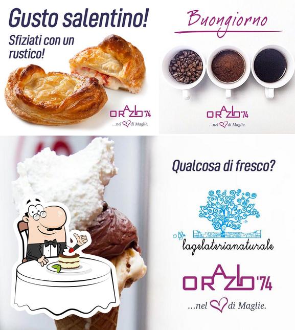 Orazio74 offre un'ampia selezione di dolci