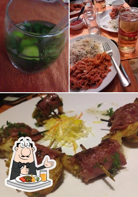 Food at P.J. Club