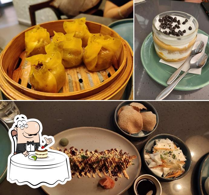Mr. Ohashi offers a number of desserts