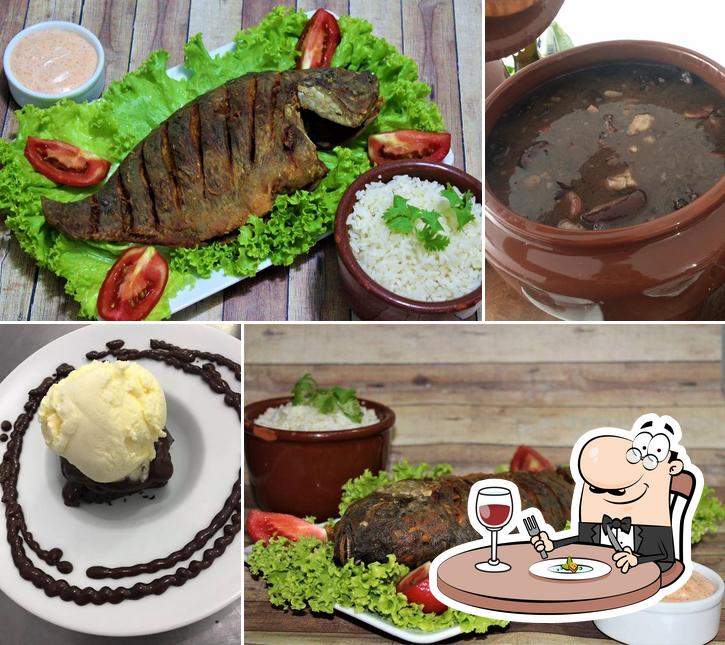 Comida em O Marujo Bar e Restaurante