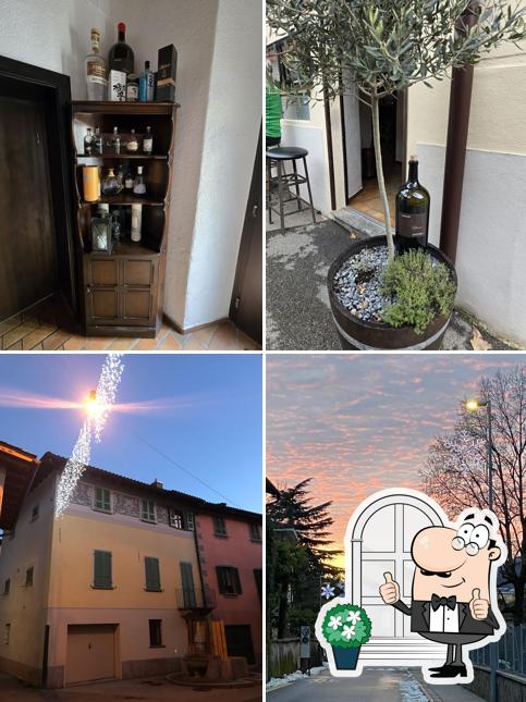 La esterno e bevanda del ristorante