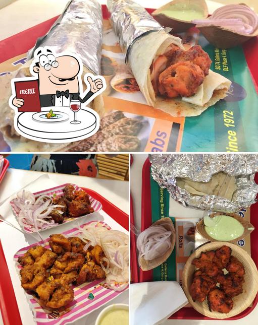 Chicken wings at Saleem Javed Rule The Rolls 32nd