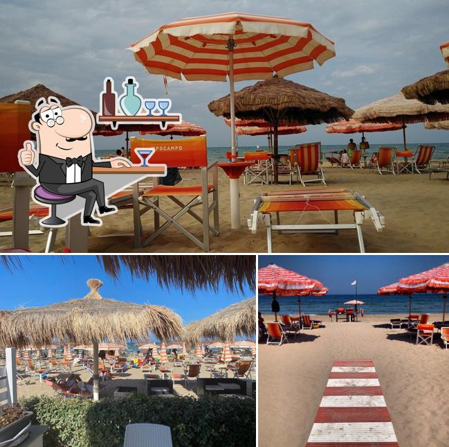 Siediti a un tavolo di Stabilimento Ippocampo Beach