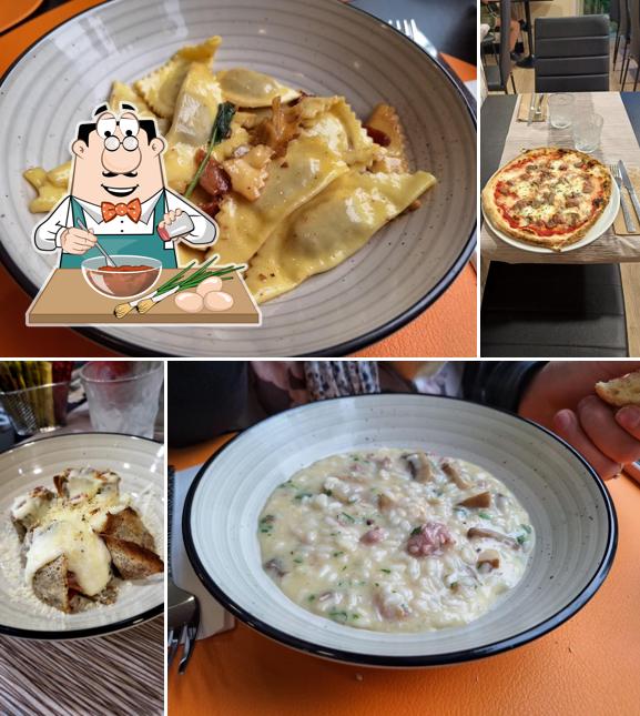 Ravioli al Trattoria Pizzeria dal Bergomi