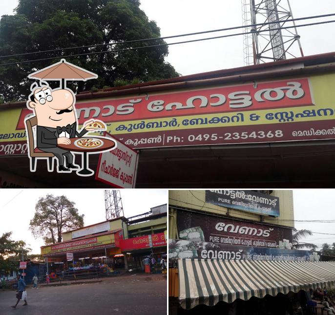 The exterior of Venad Hotel
