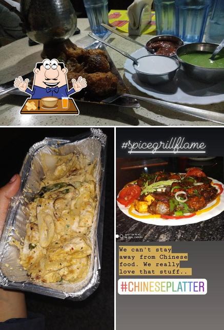 Food at SGF - Spice Grill Flame