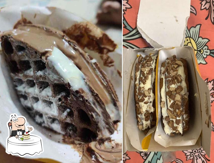 The Belgian Waffle Co offers a number of desserts