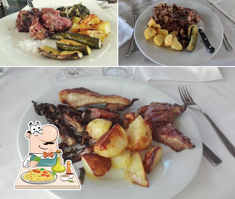 Platti al Trattoria alla Cima