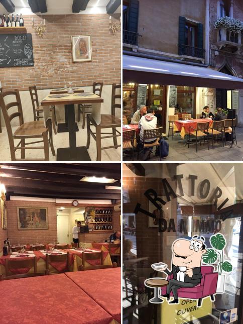 Gli interni di Trattoria Da Mimmo