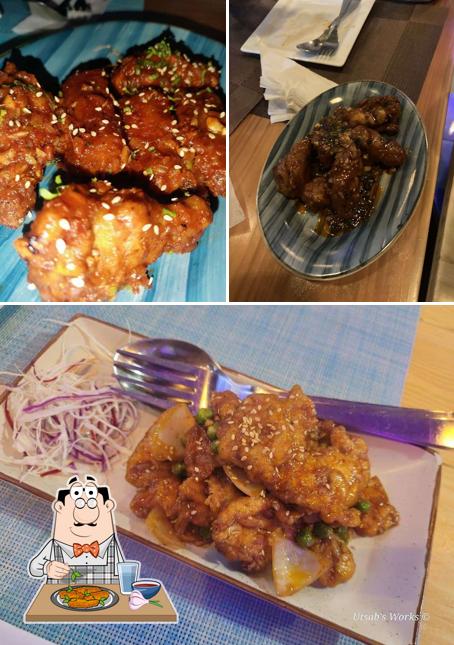Chicken wings at Asian Treat