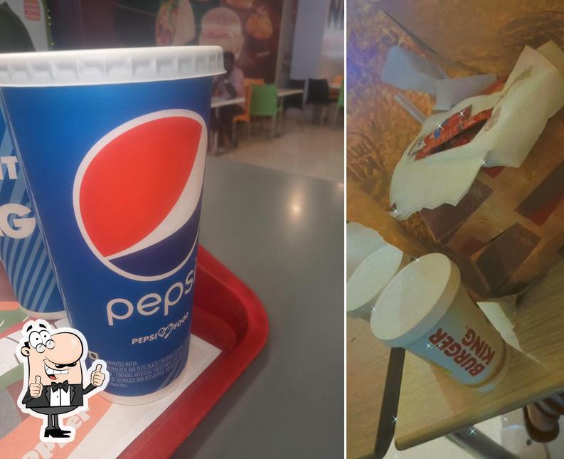 Here's a picture of Burger King