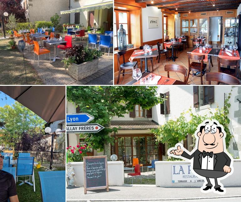 Gli interni di Café de la Place Chancy