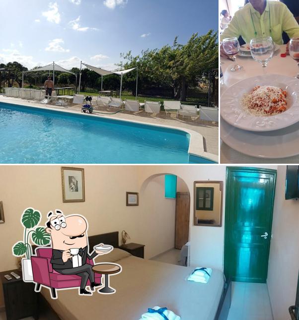 Gli interni di Casale dei Giardini