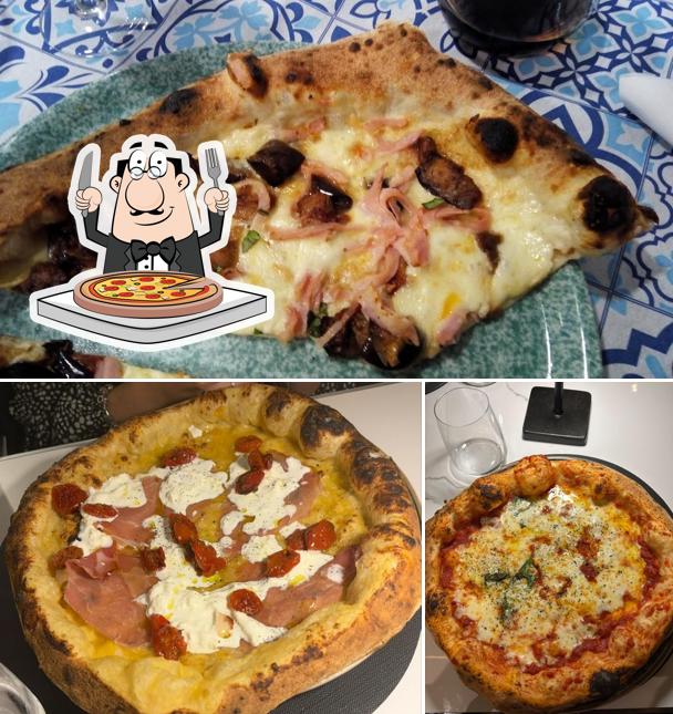 A Daniele Cacciuolo Pizzeria e Bistrot, puoi provare una bella pizza