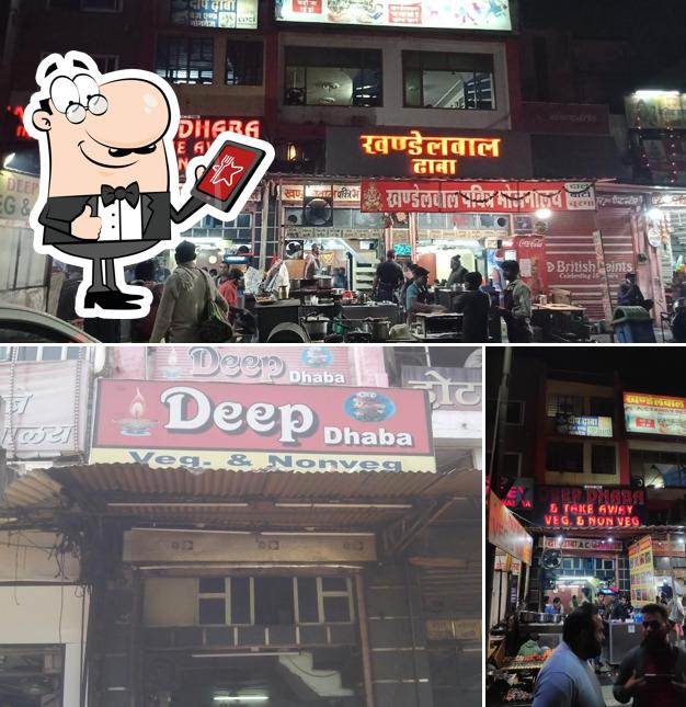 The exterior of Deep Dhaba