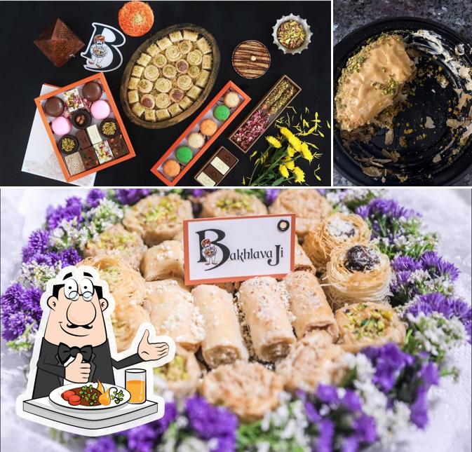 Food at BakhlavaJi - Mediterranean Gourmet & Hampers