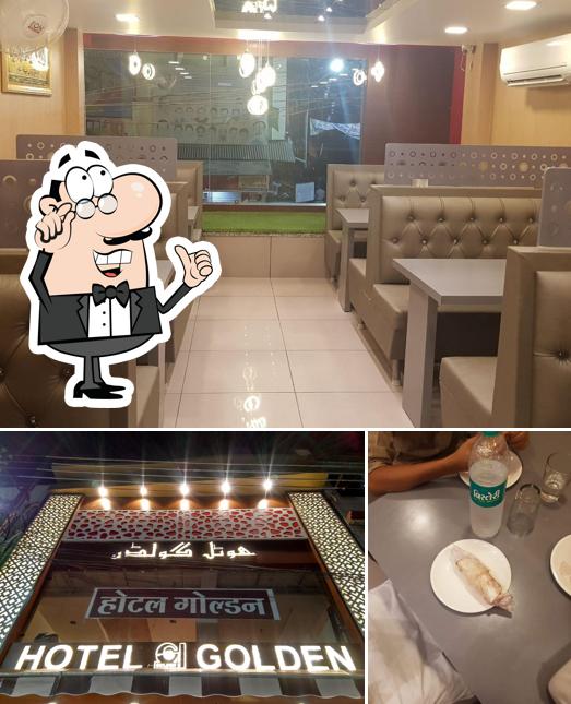 The photo of interior and exterior at Hotel Golden