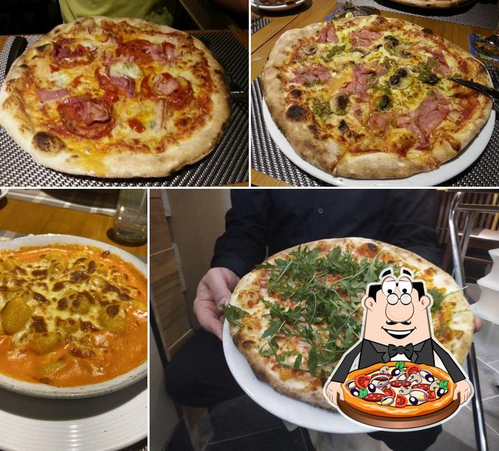 Prova tra le molte varianti di pizza Prova tra le molte varianti di pizza