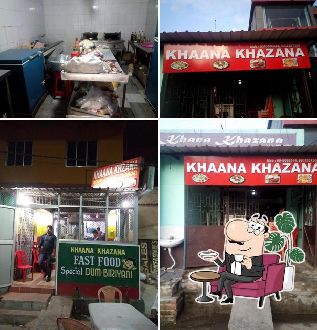 Check out the image displaying interior and exterior at Khana Khazana(Biryani Talkies)