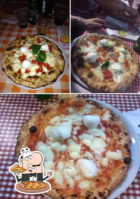 Prenditi tra le molte varianti di pizza