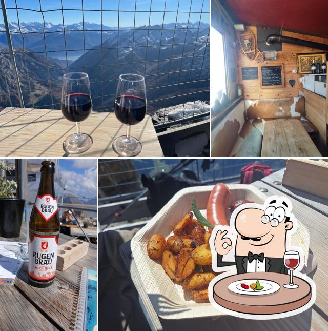 Platti al Refuge de l'espace