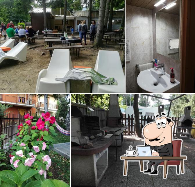 Gli interni di Camping Laghetti - Provincia di Savona