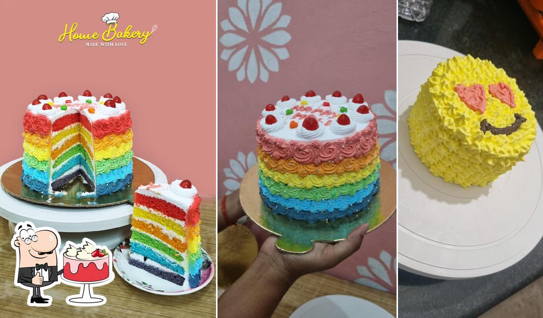 Red velvet cake at Home Bakery Gonda