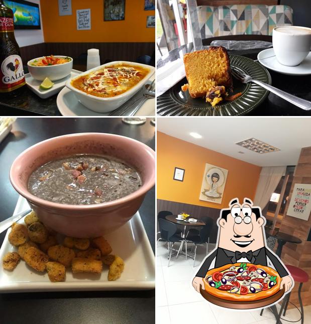 Consiga pizza no SANTALU CAFE E BISTRO