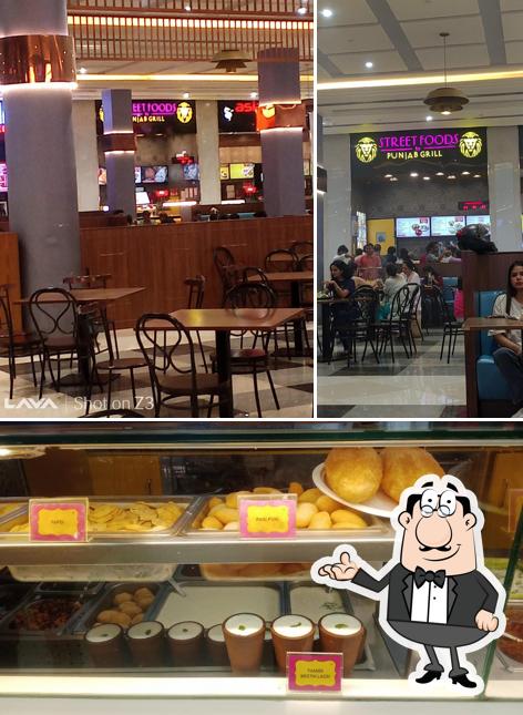 The interior of Street Foods By Punjab Grill Gomti Nagar