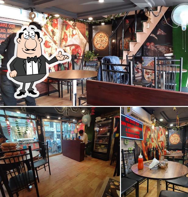 The interior of The Pizza Home