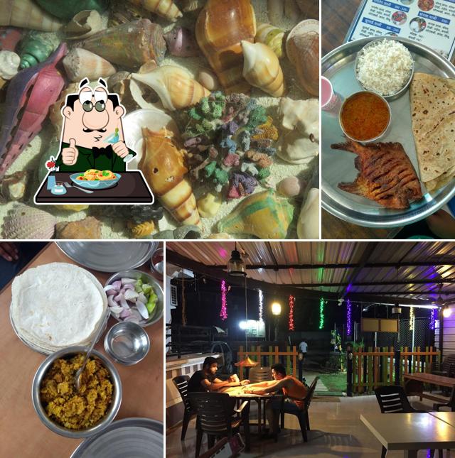 Food at Vartak Beach Resort and restaurant