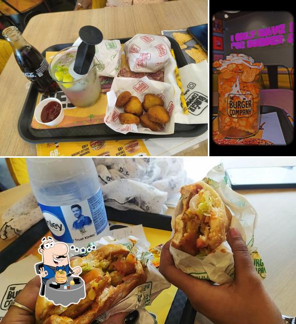 Food at The Burger company