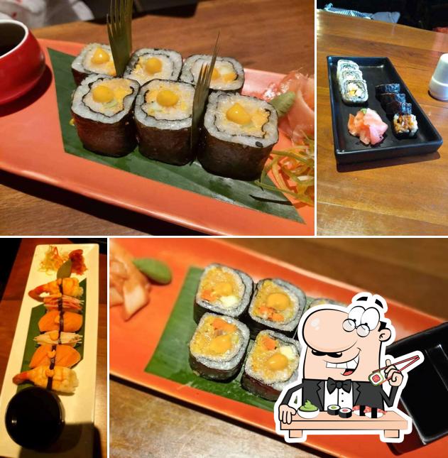 Pick various sushi options