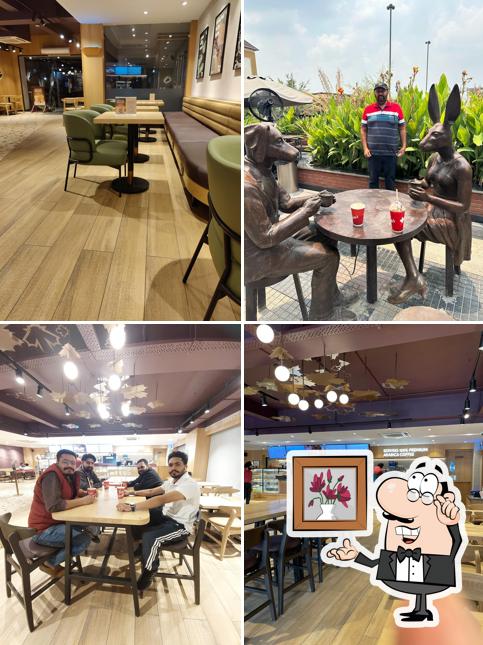 The interior of Tim Hortons