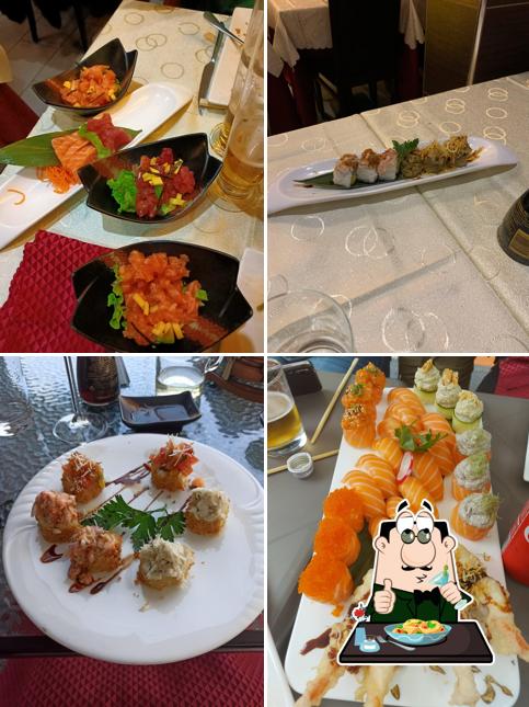 Platti al Sushi Fratelli Milano