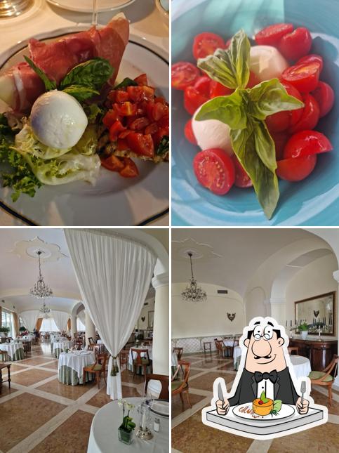 Dai un’occhiata alla immagine che raffigura la cibo e interni di Belvedere Restaurant