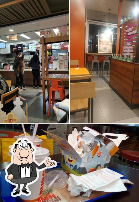 Questa è la foto che mostra la interni e bevanda di Burger King