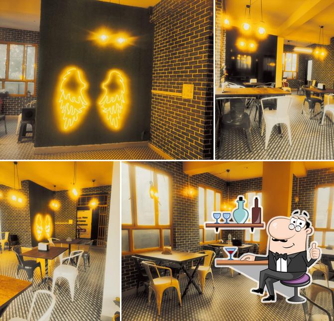 The interior of Cafe 1229