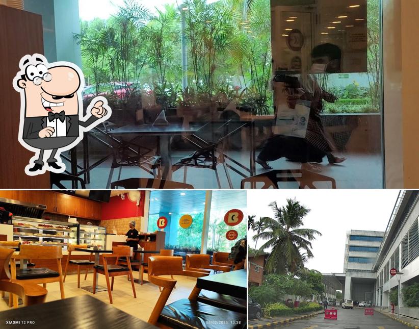 The image of interior and exterior at Bun Club