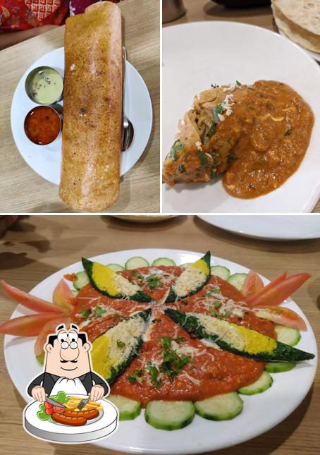 Food at Kamat Restaurant