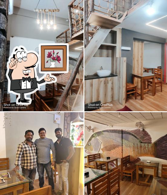 The interior of Matsya Seafood Restaurant