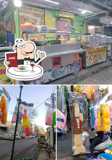 Food at Bittu Bhai Egg Conner