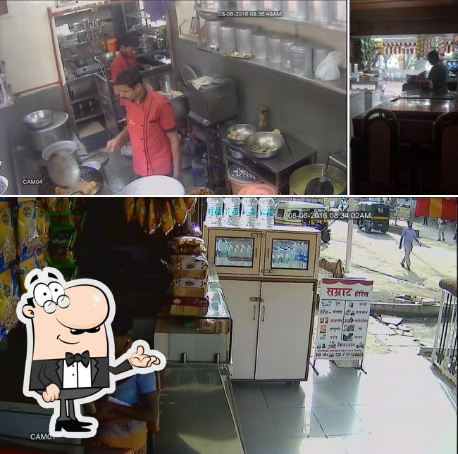 The interior of Hotel Samrat ( Pure Veg )