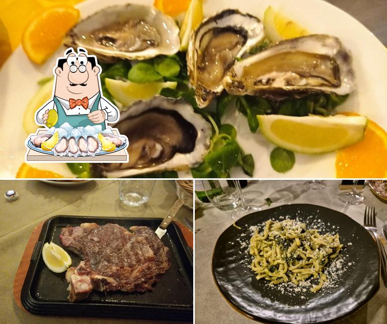 Ostriche al La Taverna