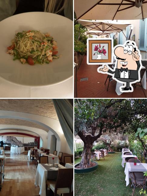 Gli interni di Unique Al Palatino Garden Restaurant