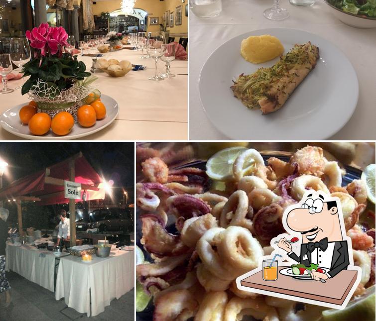 Platti al Ristorante Sole Clusane