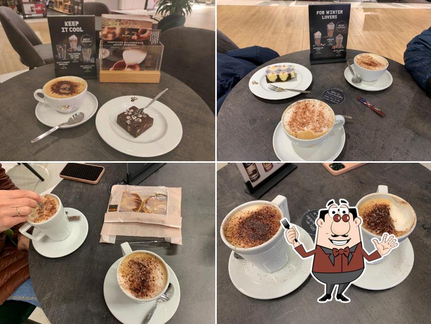 Creme brulee al Tchibo Filiale und Kaffeebar