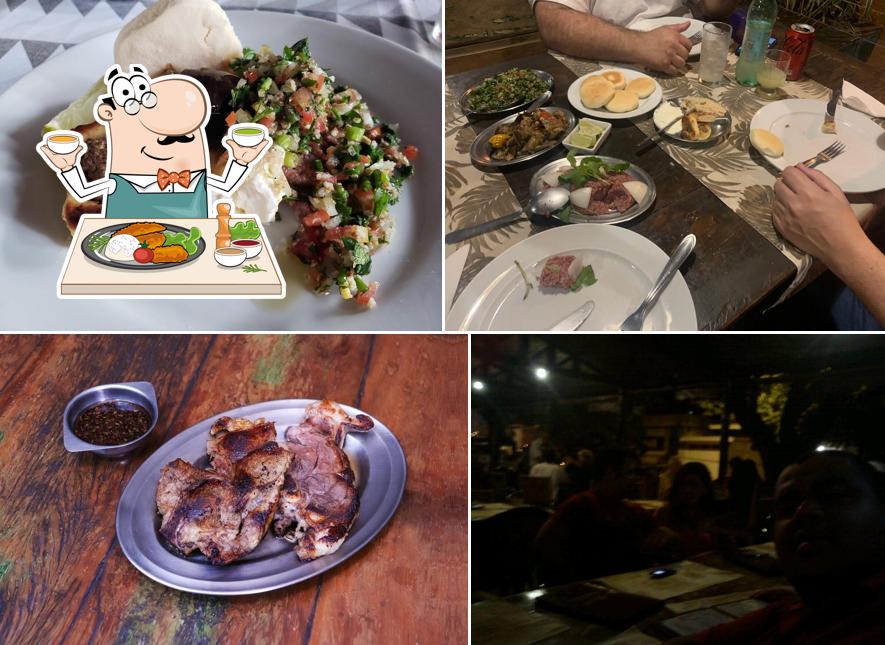 Comida em Kituts Grill Bar e Restaurante