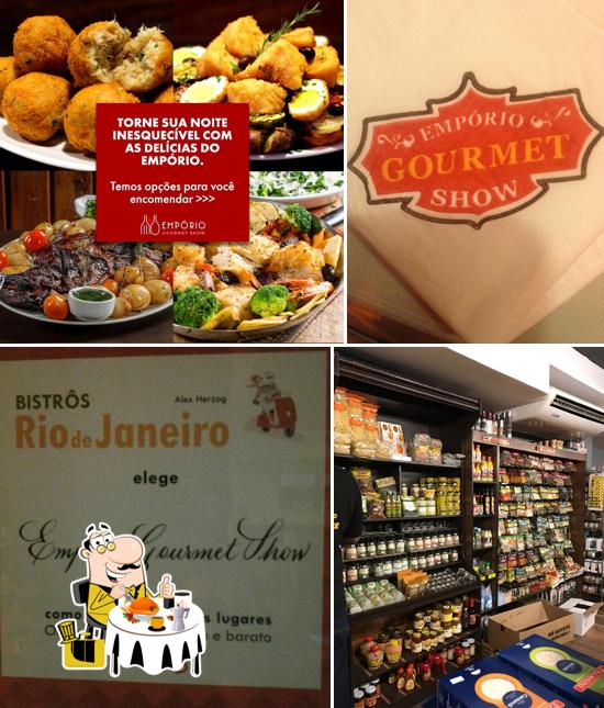 Comida em Empório Gourmet Show